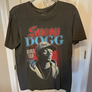 Snoop dogg world tour 2007 shirt